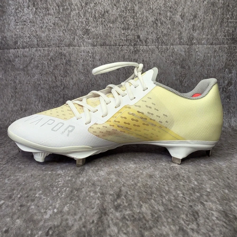 Nike React Vapor Ultrafly Elite 4 LE Metal Baseball Cleats DA0701-100 Men's 10.5